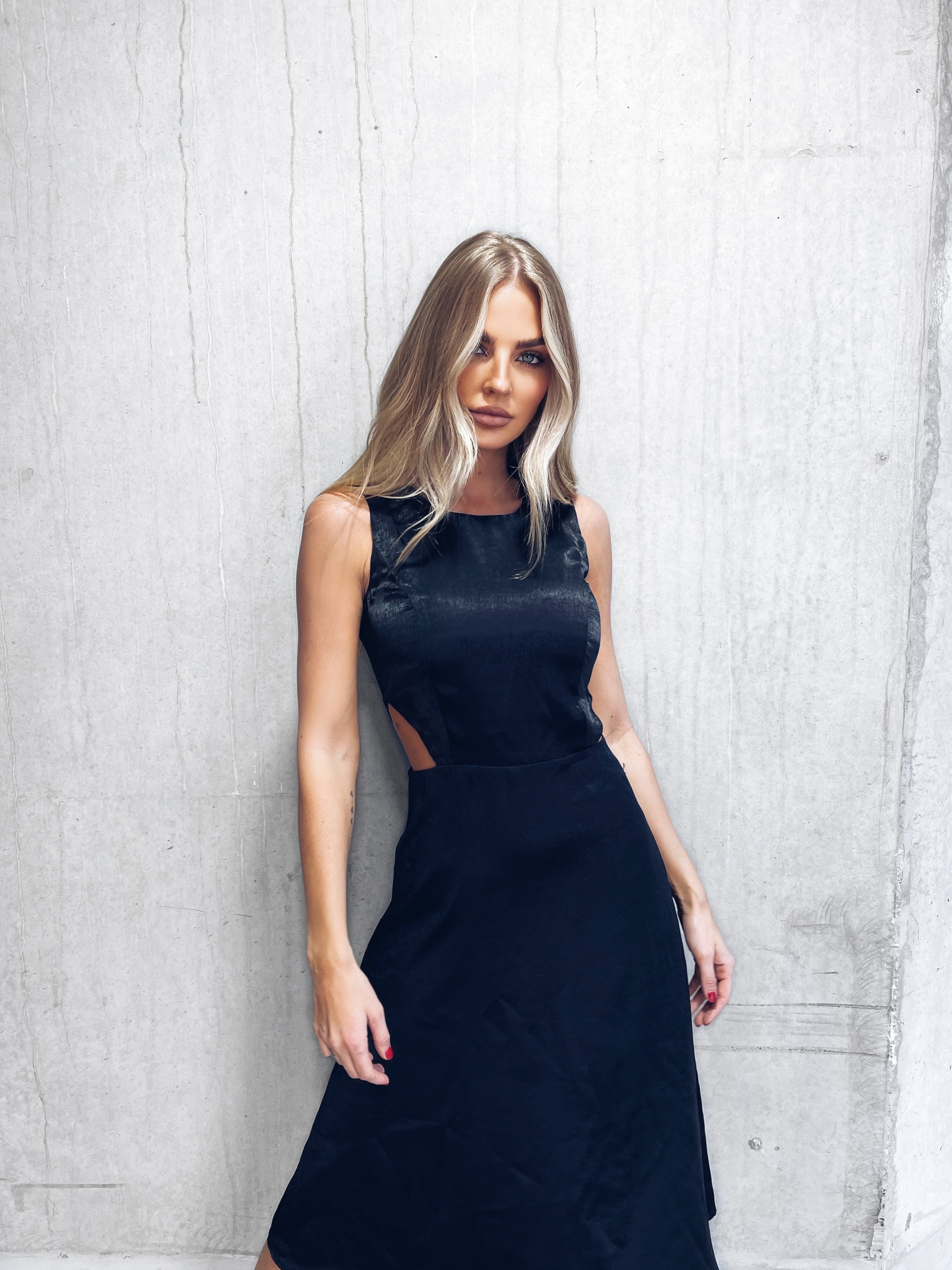 KENNY DRESS BLACK