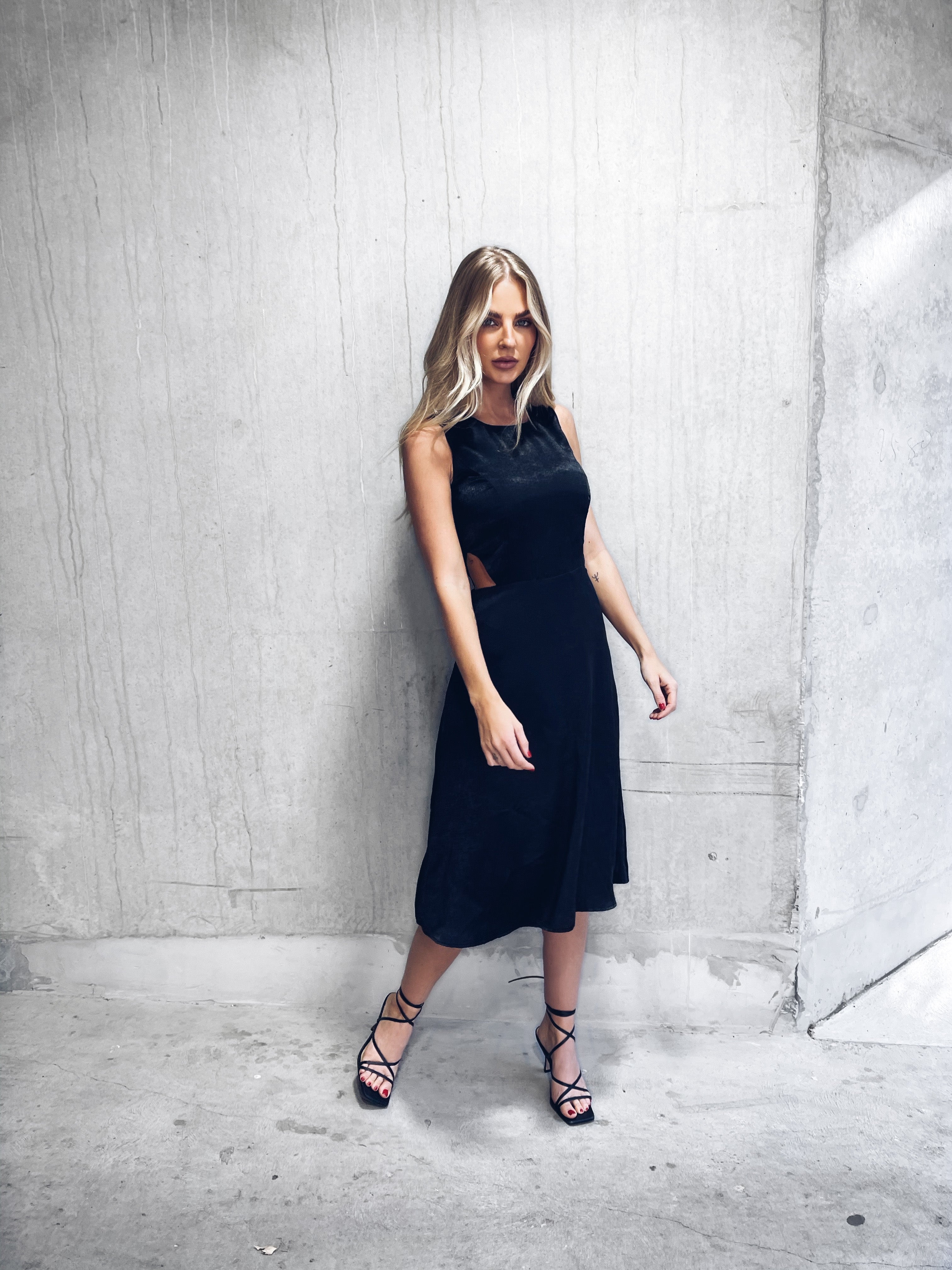 KENNY DRESS BLACK