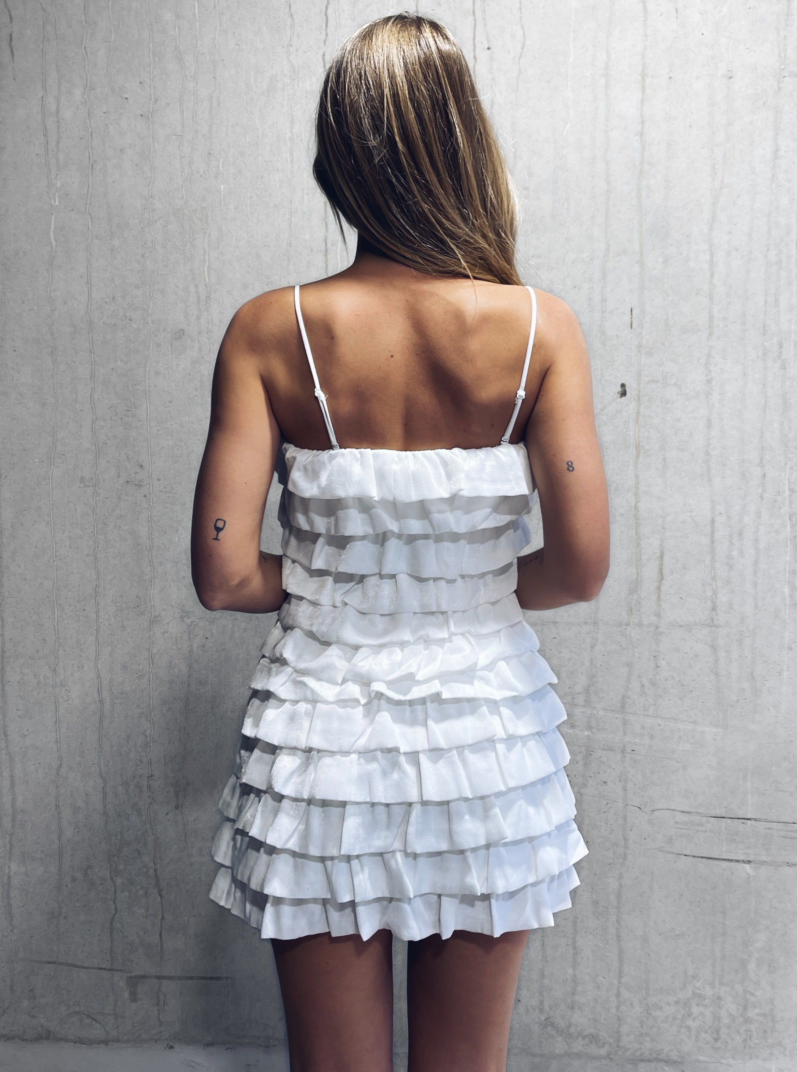 HOPE MINI DRESS WHITE